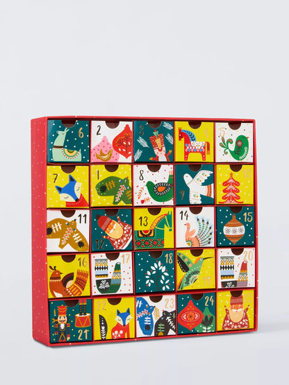 Square Fill Your Own 25 Day Advent Calendar